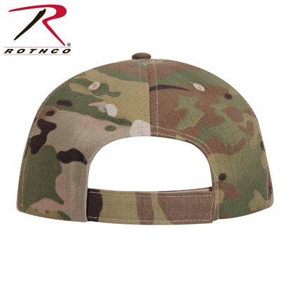 Rothco U.S. Flag Low Profile Cap in MultiCam