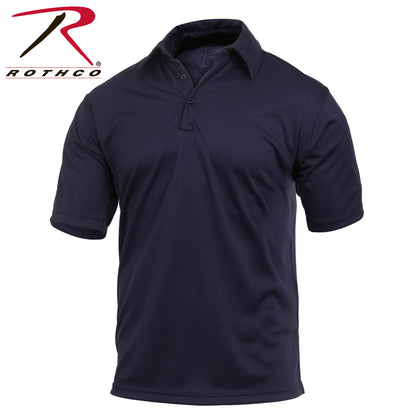 Rothco Tactical Performance Polo Shirt in Midnight Navy Blue, Size XL