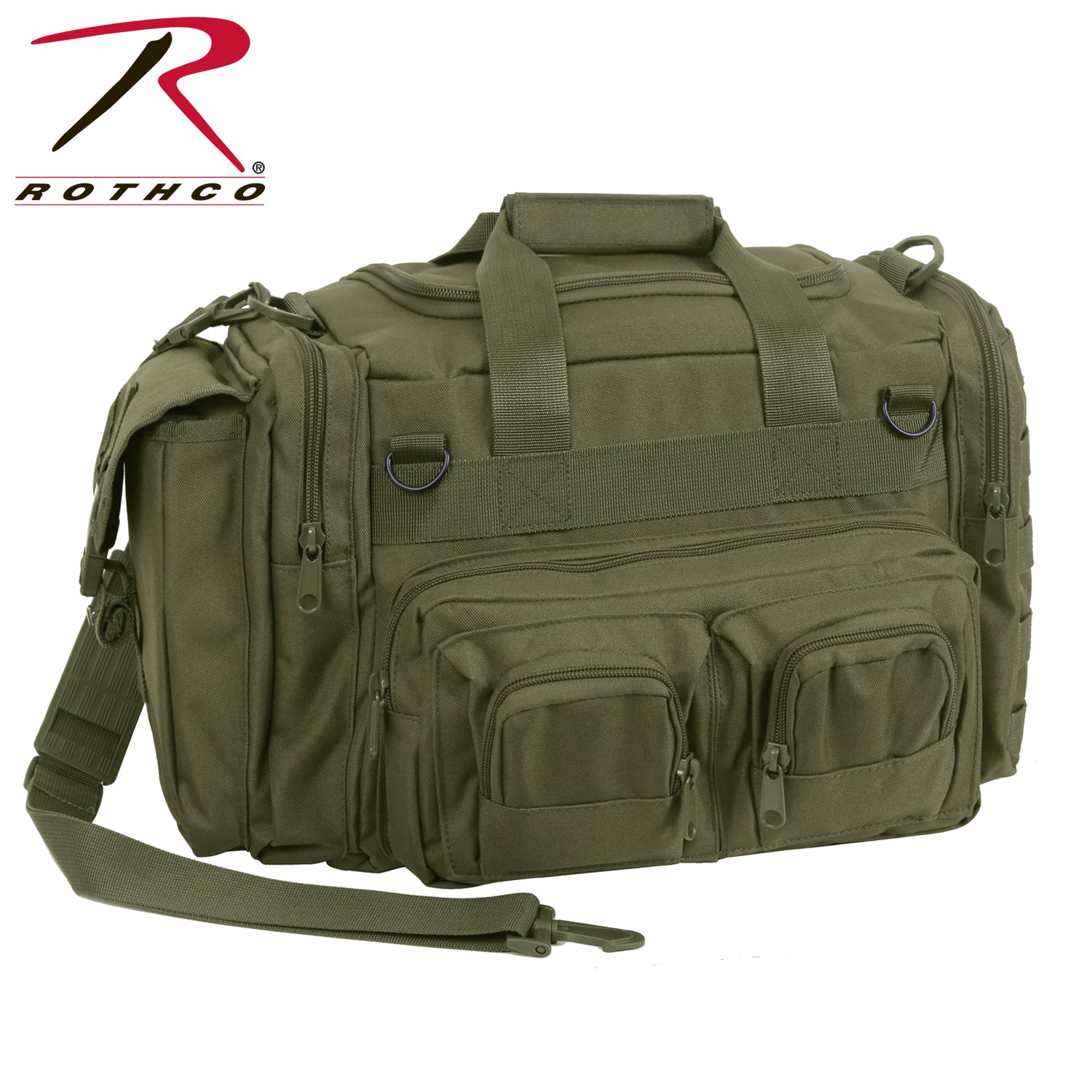 Rothco Concealed Carry Bag Olive Drab - Tactical Range Bag with MOLLE Webbing and Secure Storage