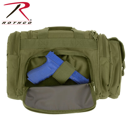 Rothco Concealed Carry Bag Olive Drab - Tactical Range Bag with MOLLE Webbing and Secure Storage