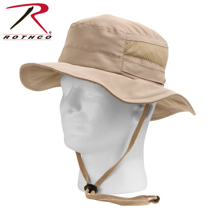 Rothco Lightweight Adjustable Mesh Boonie Hat Khaki Part 59555