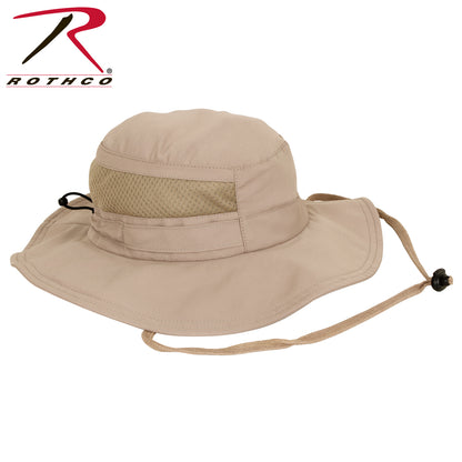 Rothco Lightweight Adjustable Mesh Boonie Hat Khaki Part 59555