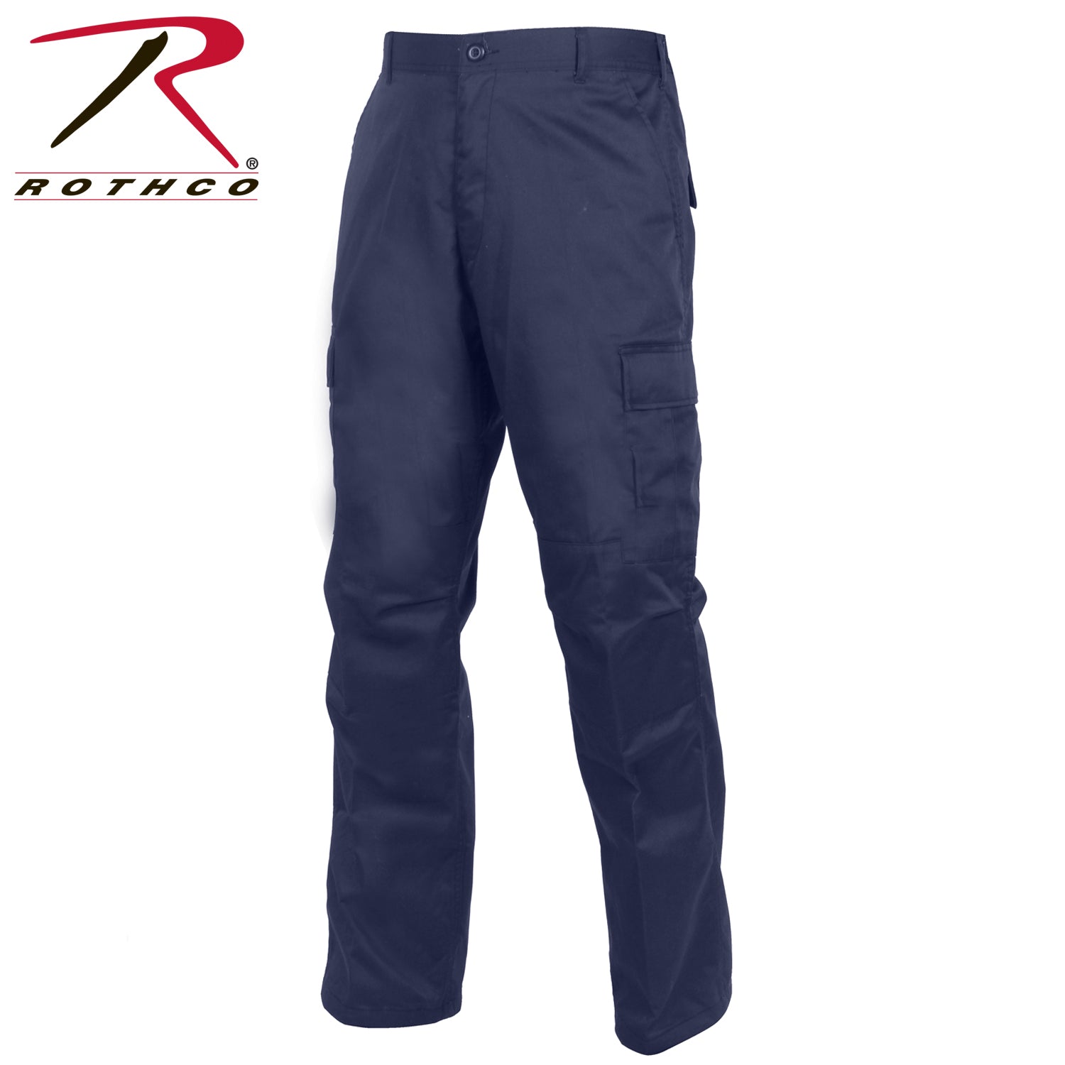 Rothco Relaxed Fit Zipper Fly BDU Pants in Navy Blue – Size XL
