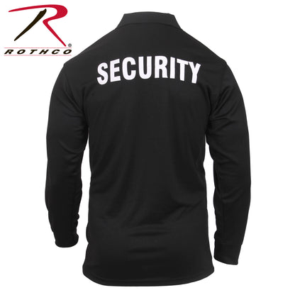 Rothco Moisture Wicking Long Sleeve Security Polo Size 3XL