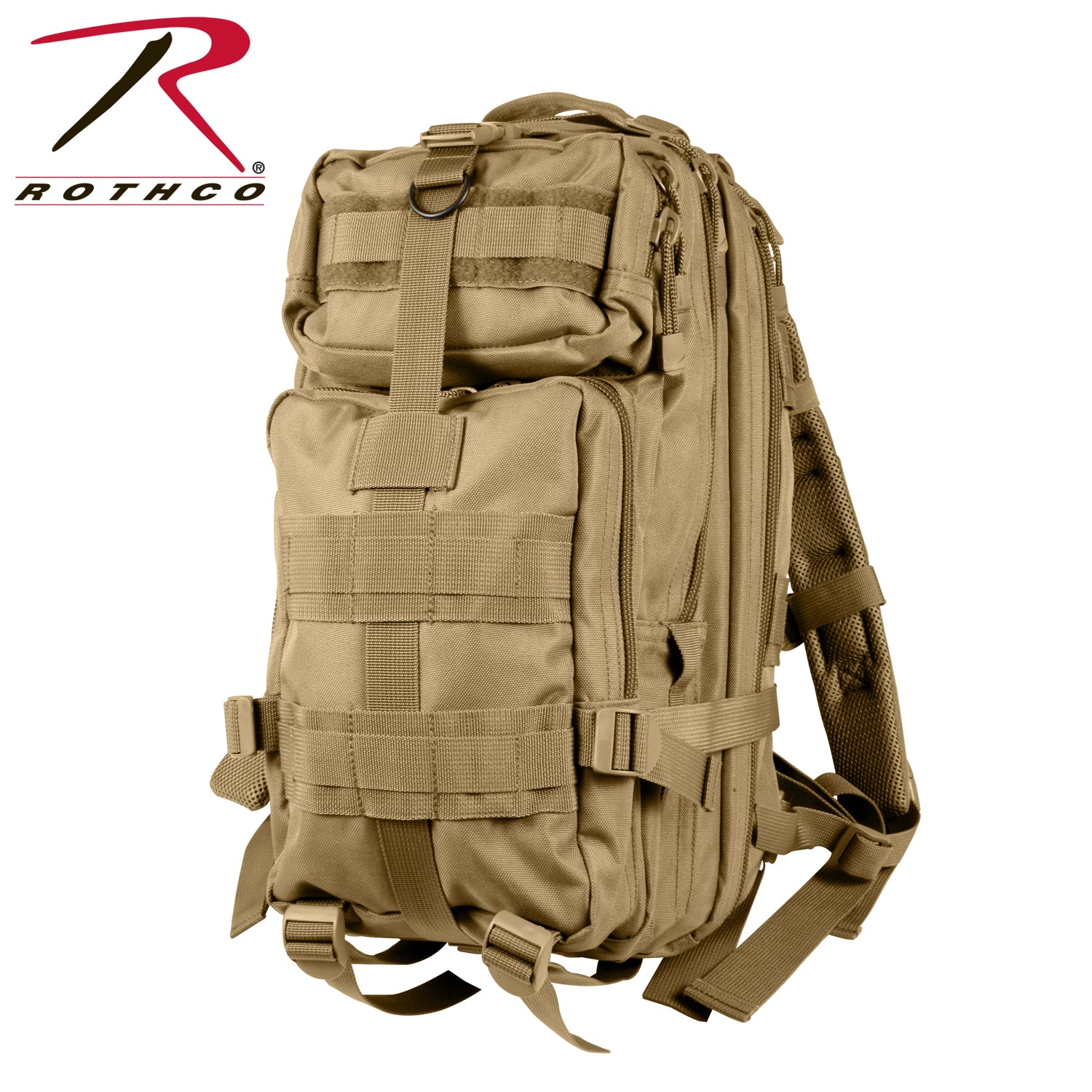 Rothco Trauma Kit Backpack Coyote Brown - Emergency First Aid Supply Pack