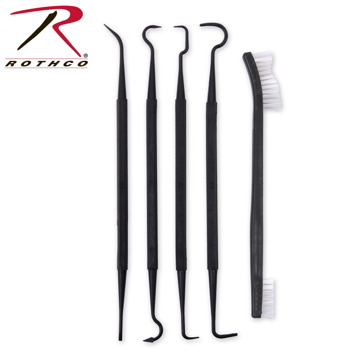 Rothco Gun Cleaning Pick & Brush Set Part 3821 - Precision Firearm Maintenance Kit