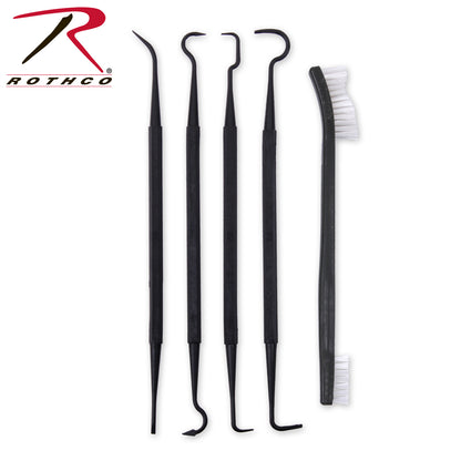 Rothco Gun Cleaning Pick & Brush Set Part 3821 - Precision Firearm Maintenance Kit