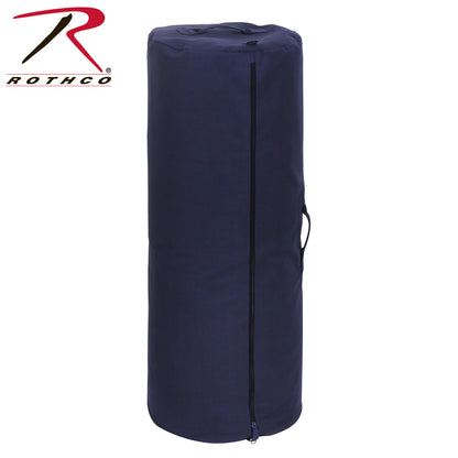 Rothco Jumbo Canvas Cargo Bag Navy Blue - Heavyweight Water-Resistant Storage Solution