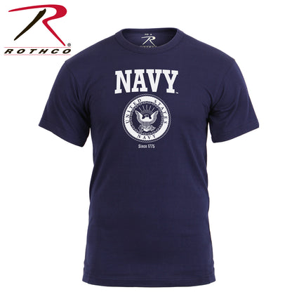 Rothco US Navy Emblem T-Shirt Size M - Officially Licensed Military Apparel