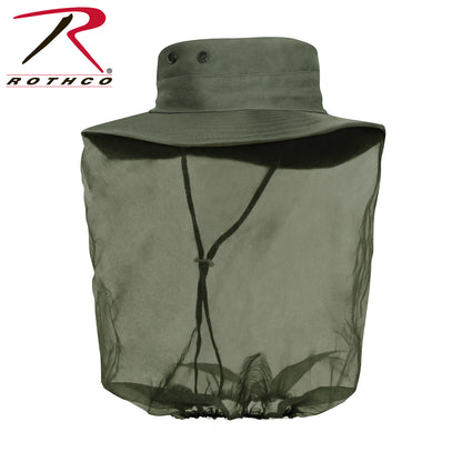Rothco Adjustable Boonie Hat with Mosquito Netting - Olive Drab