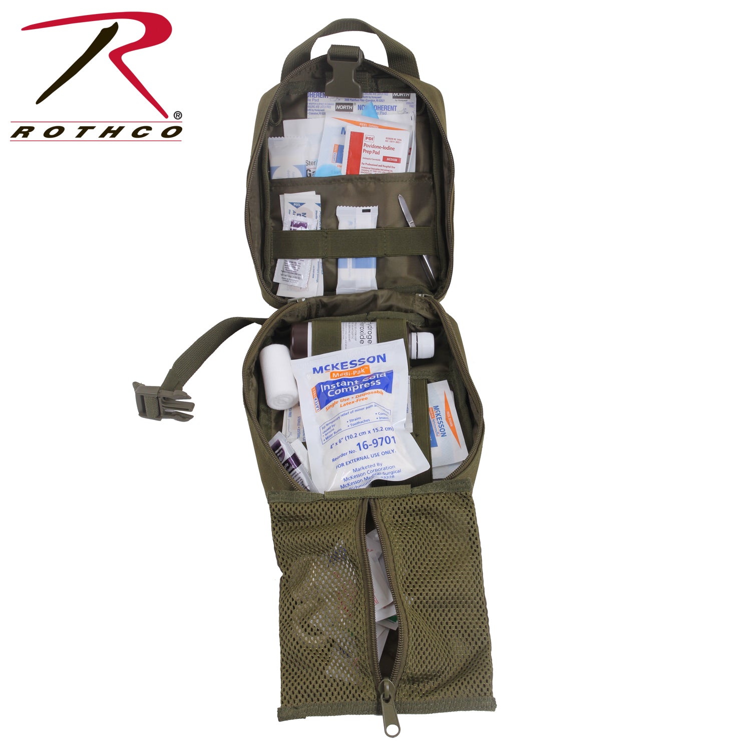 Rothco Tactical MOLLE Breakaway Pouch Olive Drab Part 15977