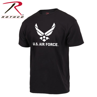 Rothco US Air Force Emblem T-Shirt Size Large – Officially Licensed USAF Apparel