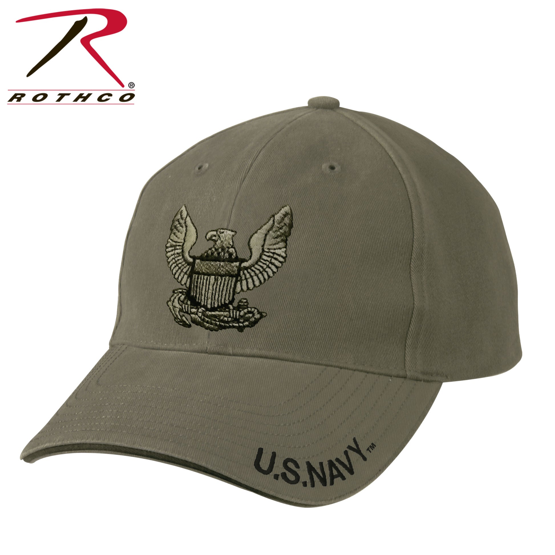 Rothco Vintage U.S. Navy Eagle Low Profile Cap - Officially Licensed Navy Hat