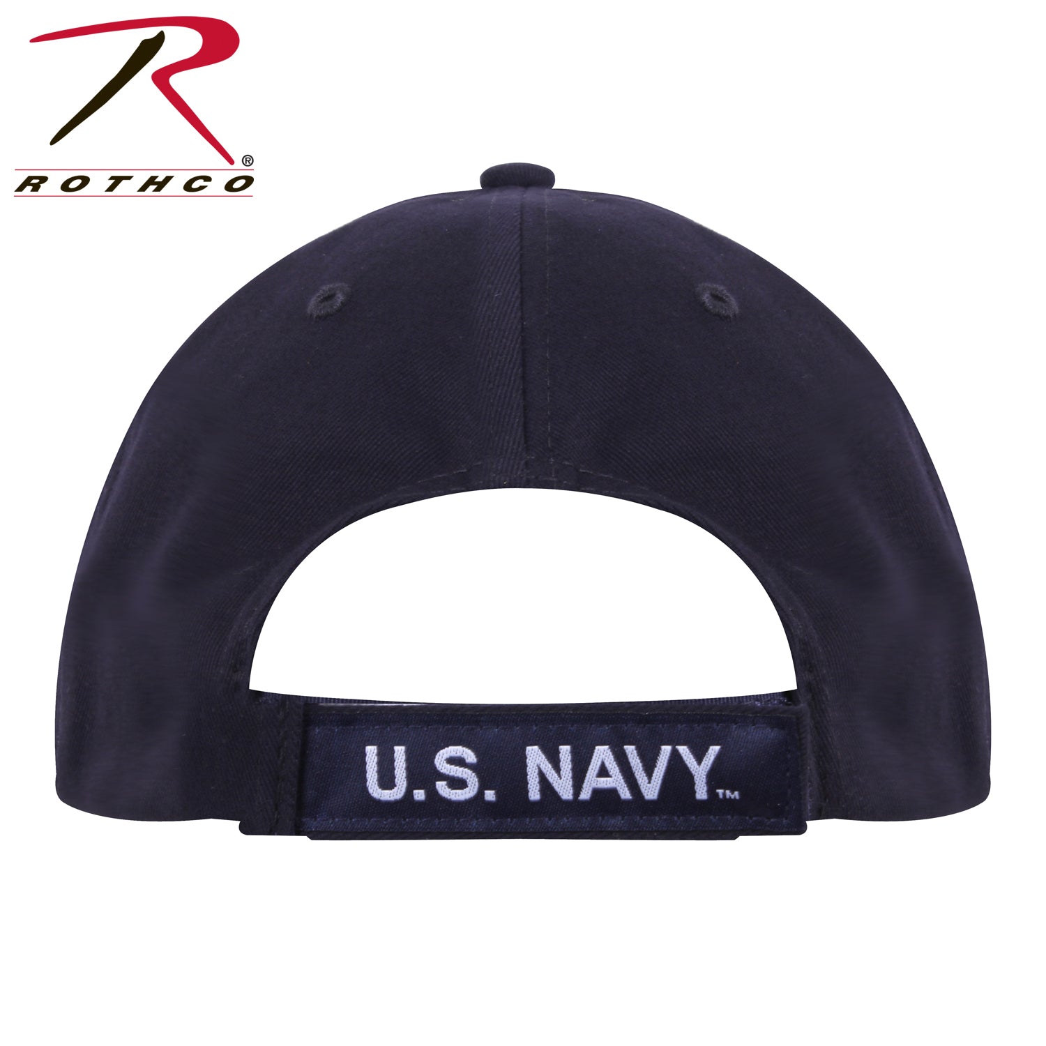 Rothco U.S. Navy Deluxe Low Profile Cap with Embroidered Navy Emblem and Adjustable Fit