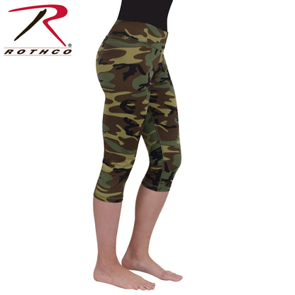 Rothco Women's Camo Workout Performance Capris Size XS