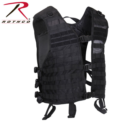 Rothco Lightweight MOLLE Utility Vest with Adjustable Fit and Hydration Compatibility