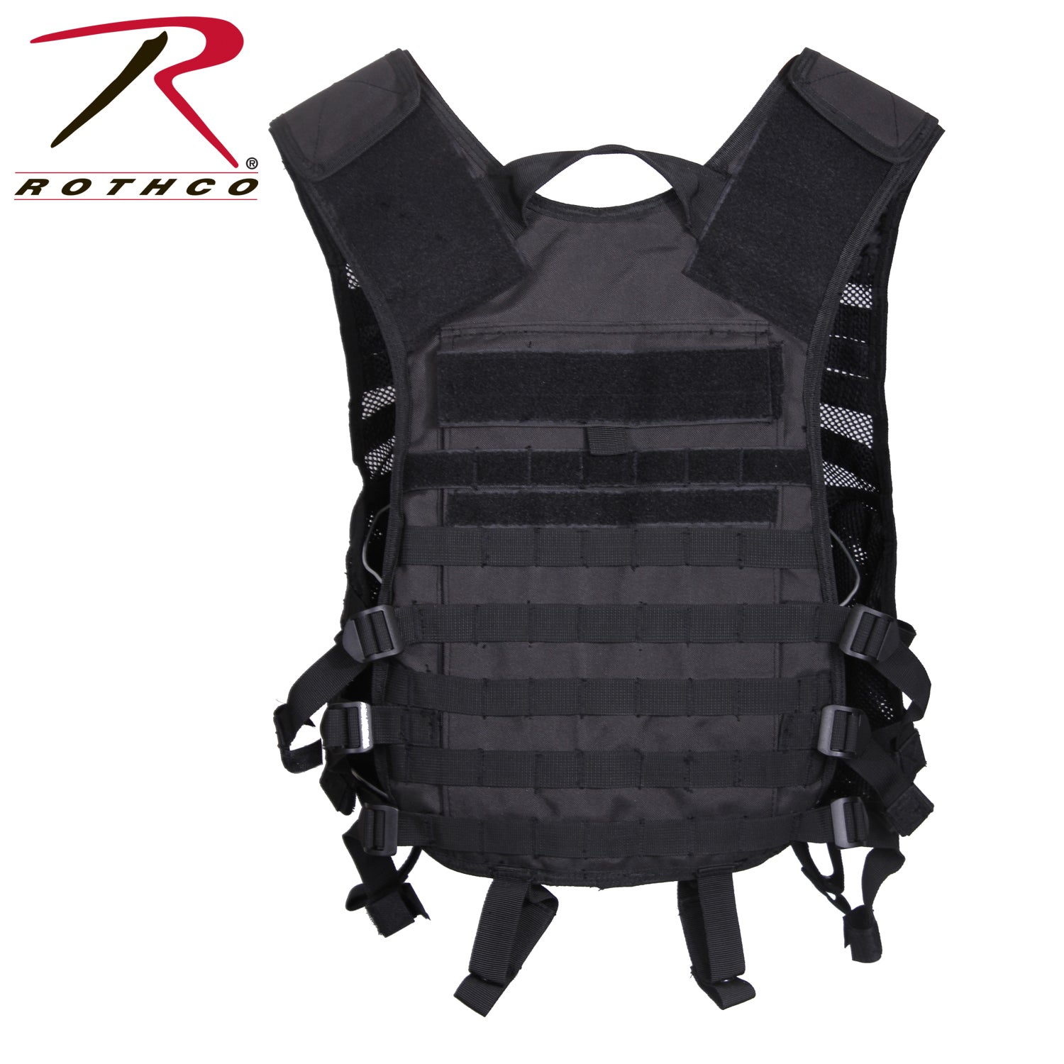 Rothco Lightweight MOLLE Utility Vest with Adjustable Fit and Hydration Compatibility