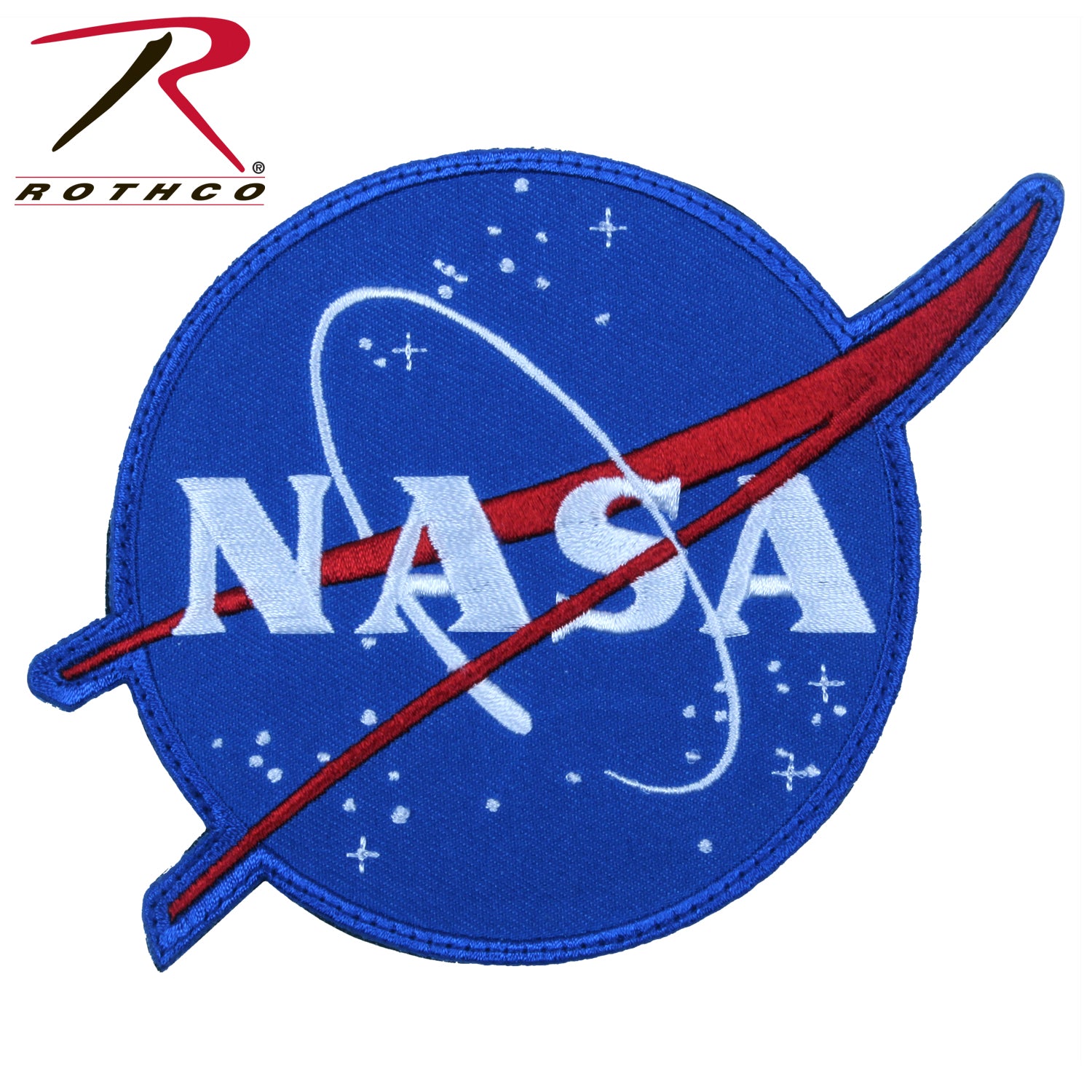 Rothco NASA Meatball Logo Morale Patch - Official Space and Aeronautics Emblem