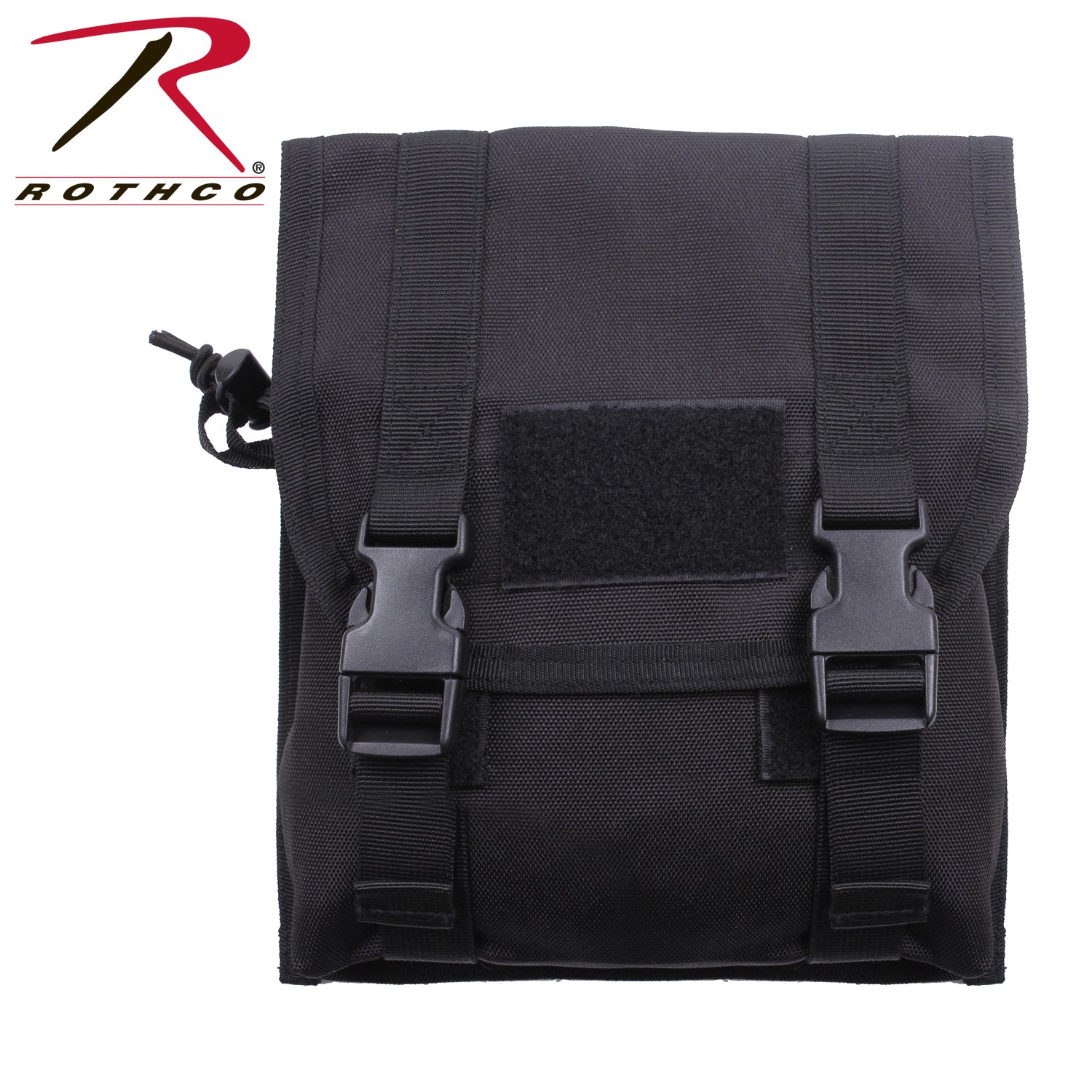Rothco MOLLE Utility Pouch Black - Versatile Tactical Gear Storage