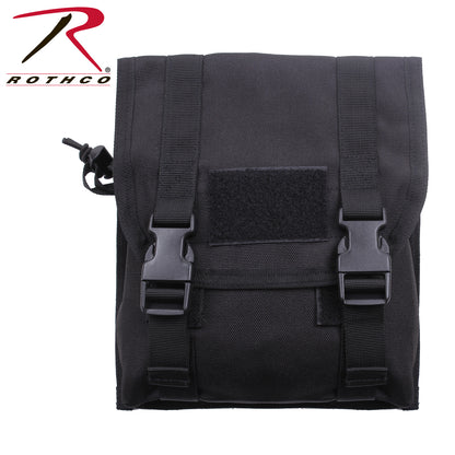 Rothco MOLLE Utility Pouch Black - Versatile Tactical Gear Storage