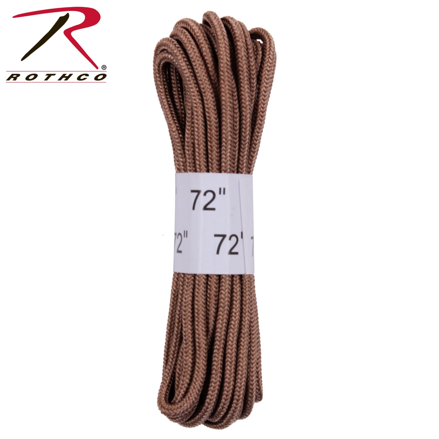 Rothco Boot Laces Coyote Brown - 72 Inches for Tactical and Law Enforcement Boots