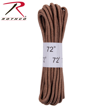 Rothco Boot Laces Coyote Brown - 72 Inches for Tactical and Law Enforcement Boots