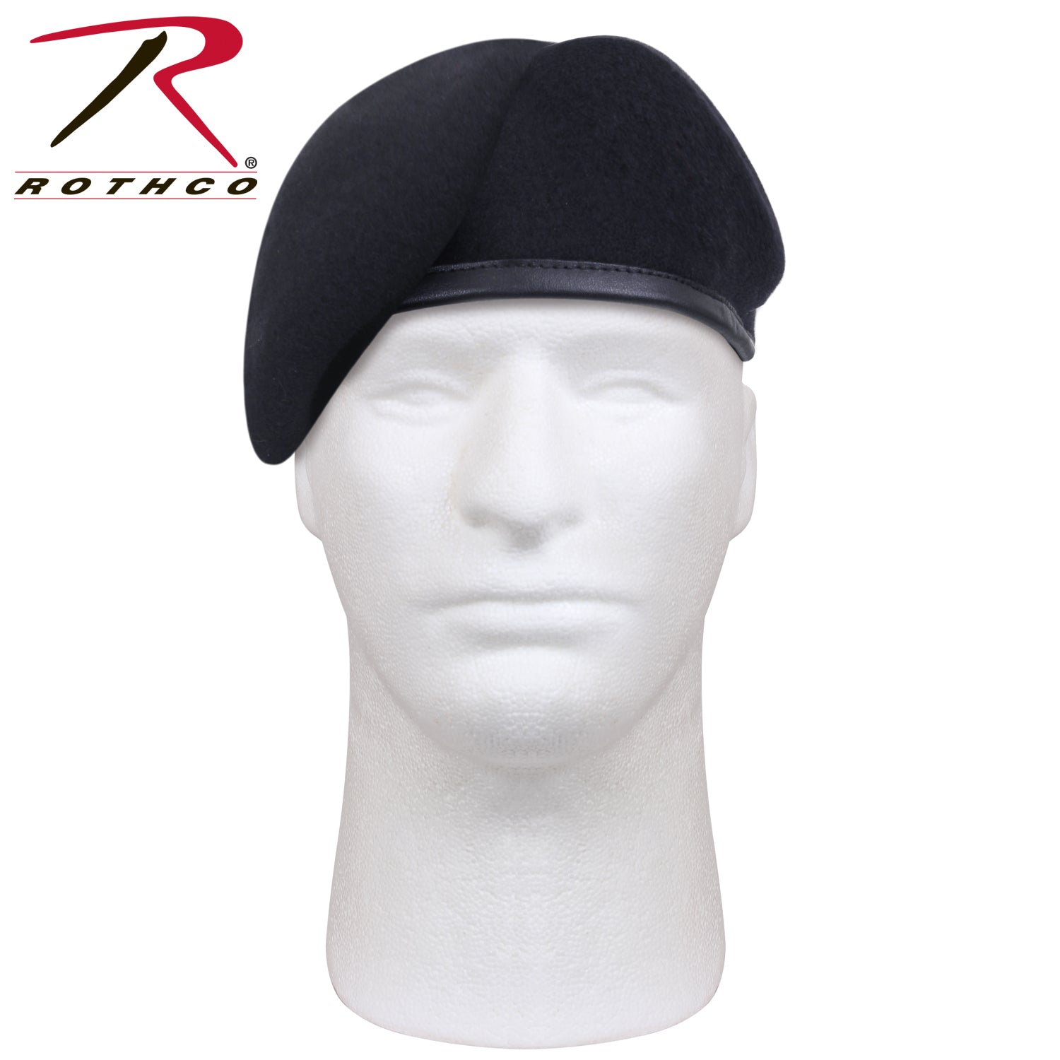 Rothco G.I. Type Inspection Ready Beret - Midnight Navy Blue, Size 7 1/4