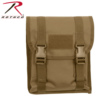 Rothco MOLLE Utility Pouch Coyote Brown Part 5724 for Tactical Gear and Storage