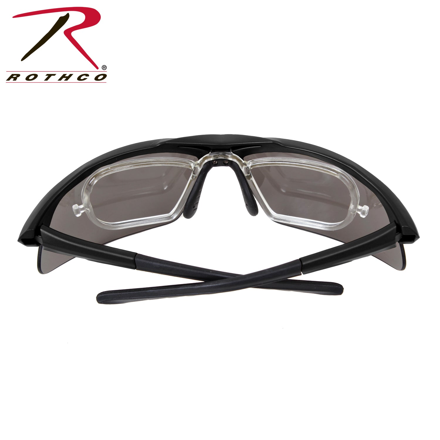 Rothco Tactical Eyewear Kit Black – Durable Polycarbonate Frames with Interchangeable Lenses and Prescription Insert
