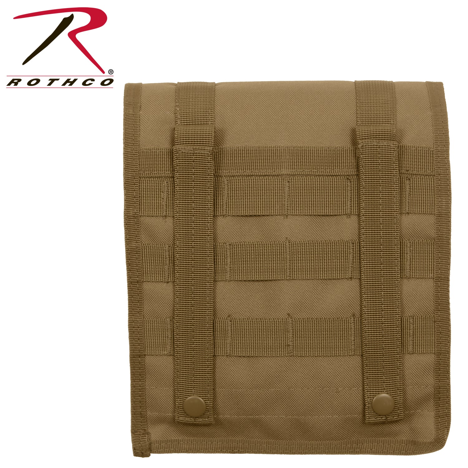 Rothco MOLLE Utility Pouch Coyote Brown Part 5724 for Tactical Gear and Storage