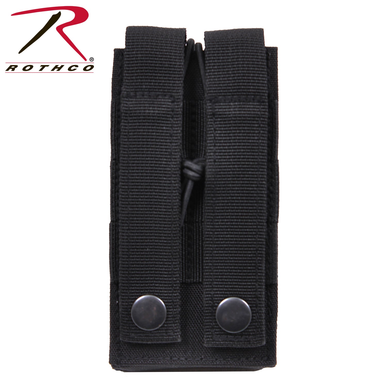 Rothco MOLLE Universal Radio Pouch Black - Versatile Tactical Radio Case