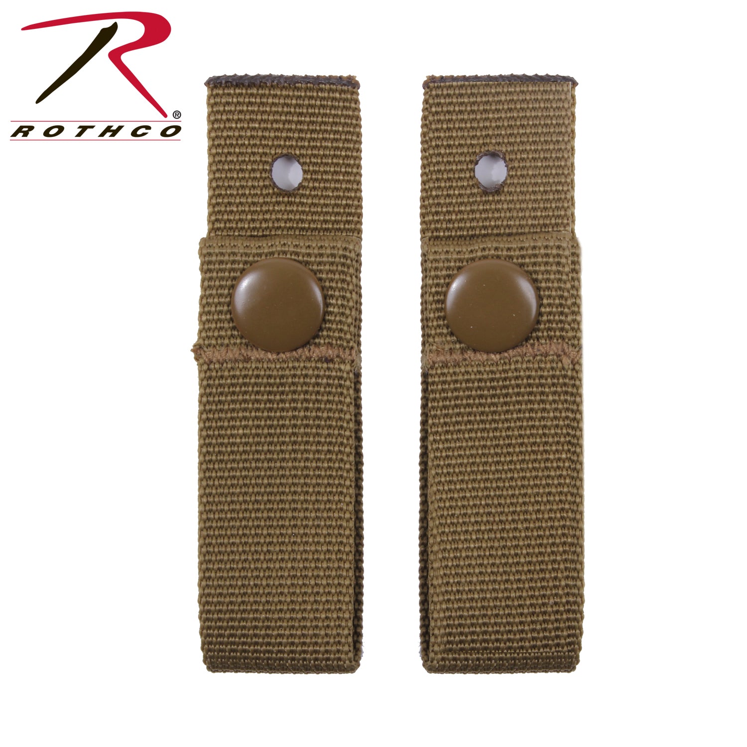 Rothco MICH Helmet Goggle Straps Coyote Brown - Secure Fit for Tactical Helmets