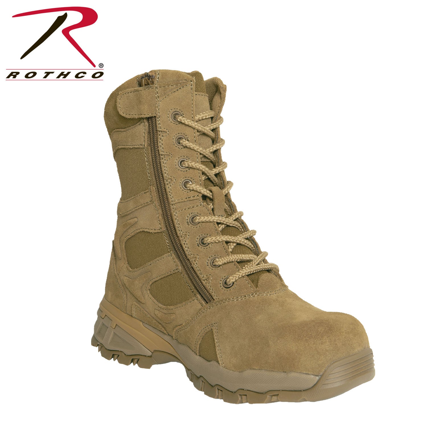 Rothco 8-Inch Forced Entry Composite Toe Tactical Boot - Size 13, Regular Width
