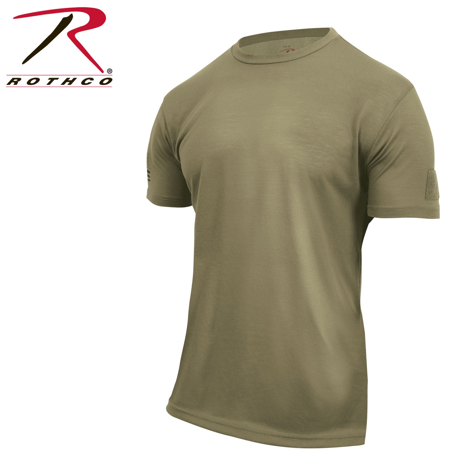Rothco Tactical Athletic Fit T-Shirt in Coyote Brown, Size XL