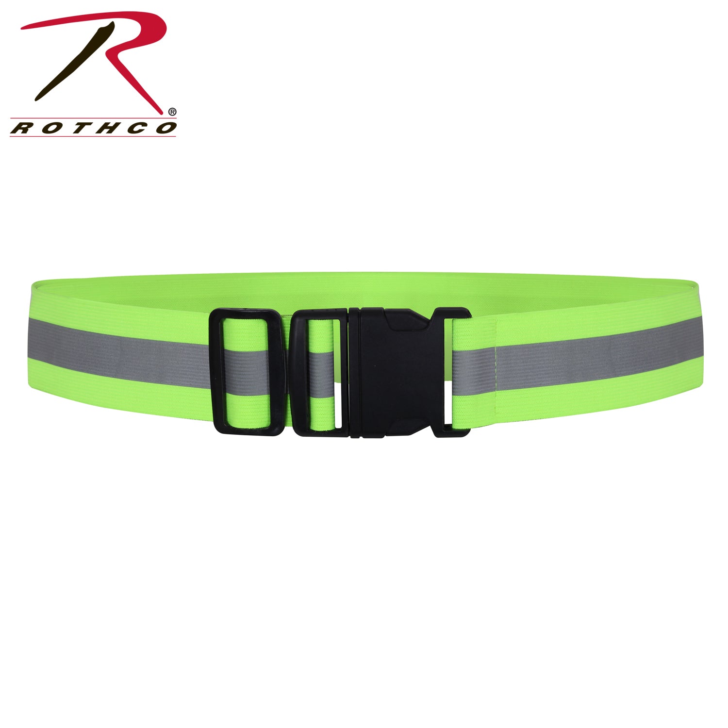 Rothco Reflective Elastic PT Physical Training Belt – 48 Inch, High-Visibility Workout Accessory