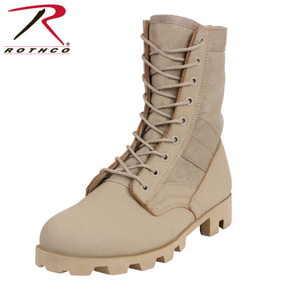 Rothco Jungle Boots - 8 Inch Desert Tan, Size 13, Regular Width