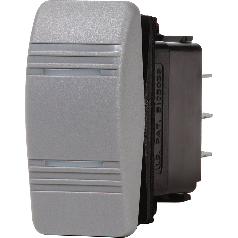 Blue Sea Systems 8220 Water-Resistant Contura III Switch - ON-OFF-ON - Grey