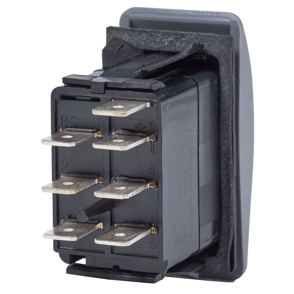 Blue Sea Systems 8221 Water Resistant Contura III Switch (ON)-OFF-ON - Grey