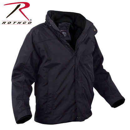 Rothco All Weather 3-In-1 Jacket for Men - Midnight Navy Blue, 2XL
