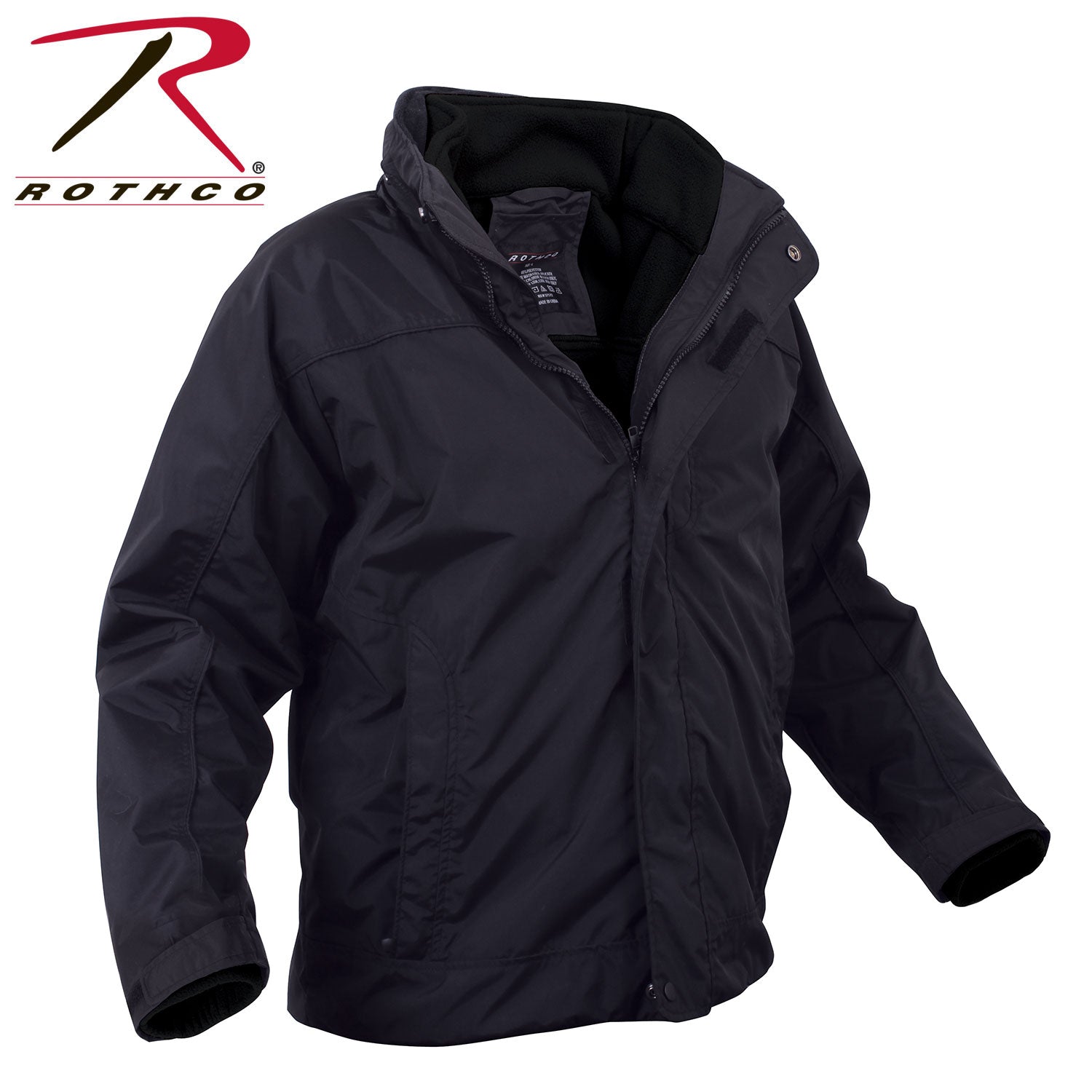 Rothco All Weather 3-In-1 Jacket in Midnight Navy Blue Size XL