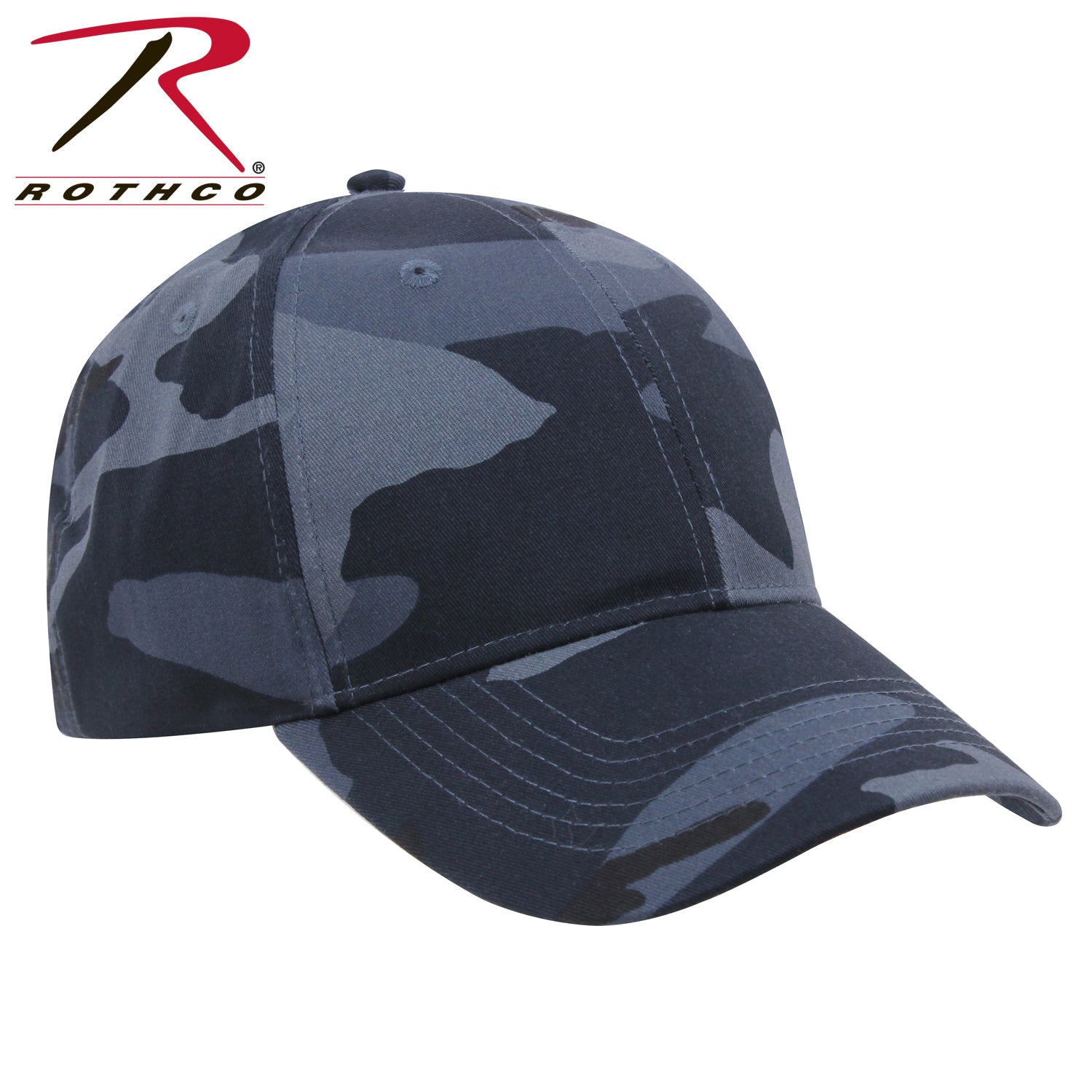 Rothco Supreme Camo Low Profile Cap Midnight Blue Camo