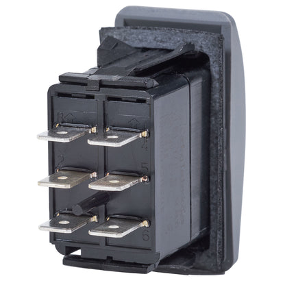 Blue Sea Systems 8222 Water-Resistant Contura III Switch (On-Off-On) - Grey