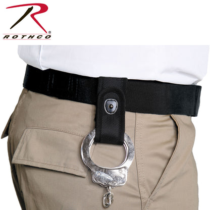 Rothco Enhanced Handcuff Strap Part 2054 – Durable Duty Belt Holster for Standard and Oversized Cuffs