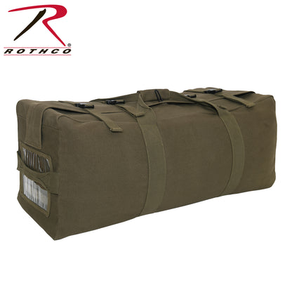 Rothco GI Type Enhanced Canvas Duffle Bag - 75 Liter, Heavy-Duty Military-Style Gear Bag
