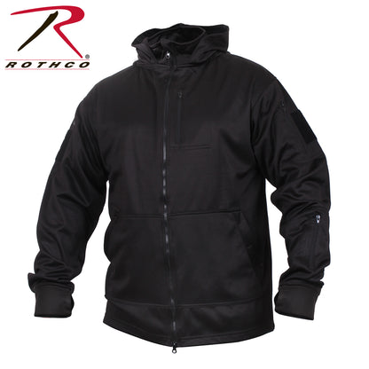 Rothco Tactical Zip Up Hoodie Size Large – Durable Polyester with Fleece Lining for Outdoor and Everyday Use