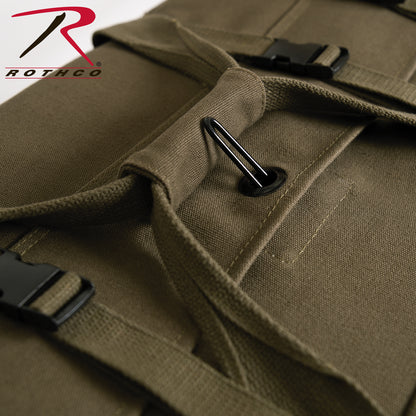 Rothco GI Type Enhanced Canvas Duffle Bag - 75 Liter, Heavy-Duty Military-Style Gear Bag