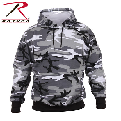 Rothco City Camo Pullover Hooded Sweatshirt Size M