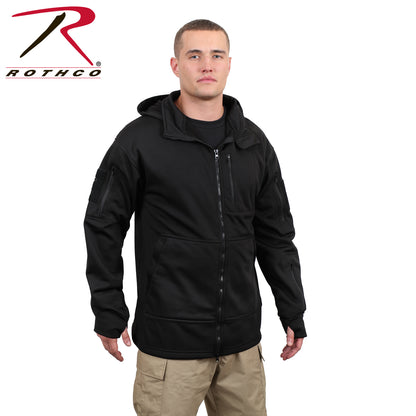 Rothco Tactical Zip Up Hoodie Size XL – Durable Polyester Construction with Fleece Lining and Multiple Pockets