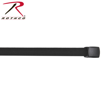 Rothco Military Plastic Buckle Web Belt - 54 Inch, Durable Cotton Tactical Belt