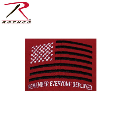 Rothco R.E.D. Remember Everyone Deployed Low Profile Cap in Red